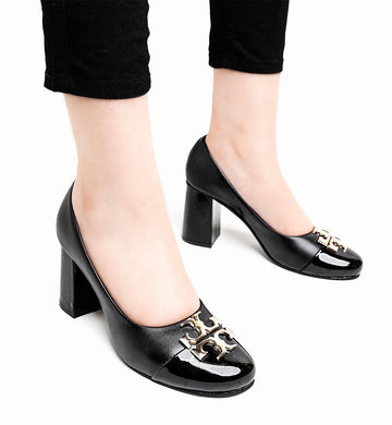 Amber Block Heels