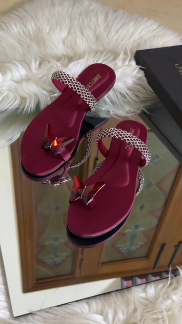 JIMMY CHOO (SLIPPERS)